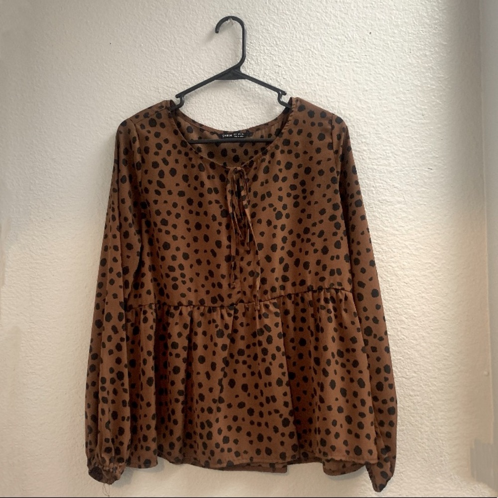 SHEIN Long Sleeve Blouse